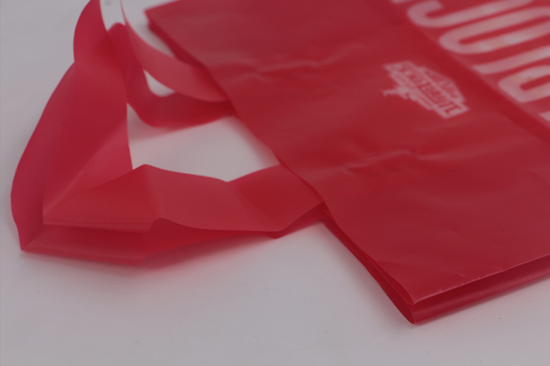 红色购物PO手提塑料胶袋