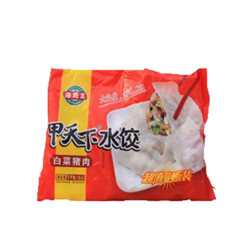 白菜猪肉手工水饺食品包装袋
