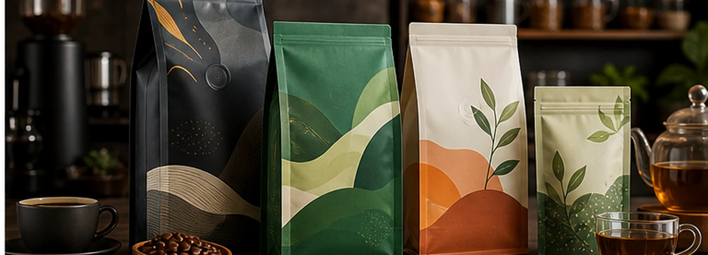咖啡茶饮品牌软包装应用