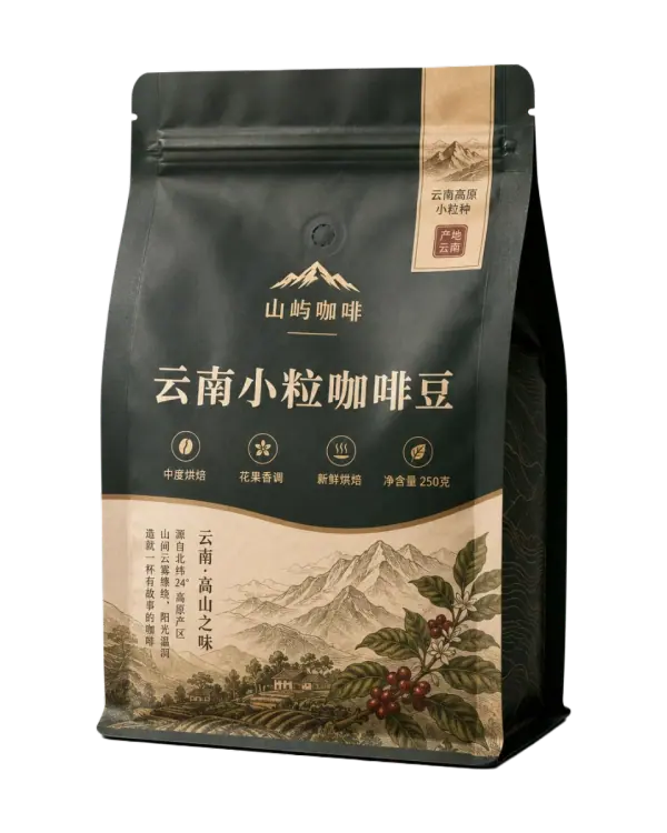 咖啡包装袋方案示例