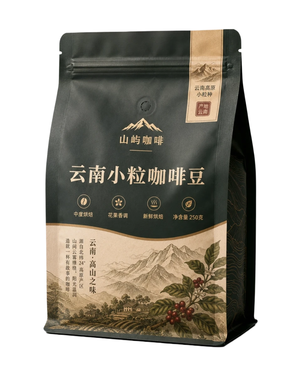 咖啡包装袋方案示例